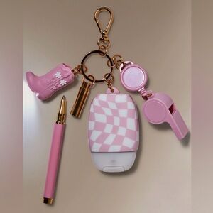 🎀NWT~BATH & BODY WORKS Light-Up Cowgirl
Boot Multi Use Keychain